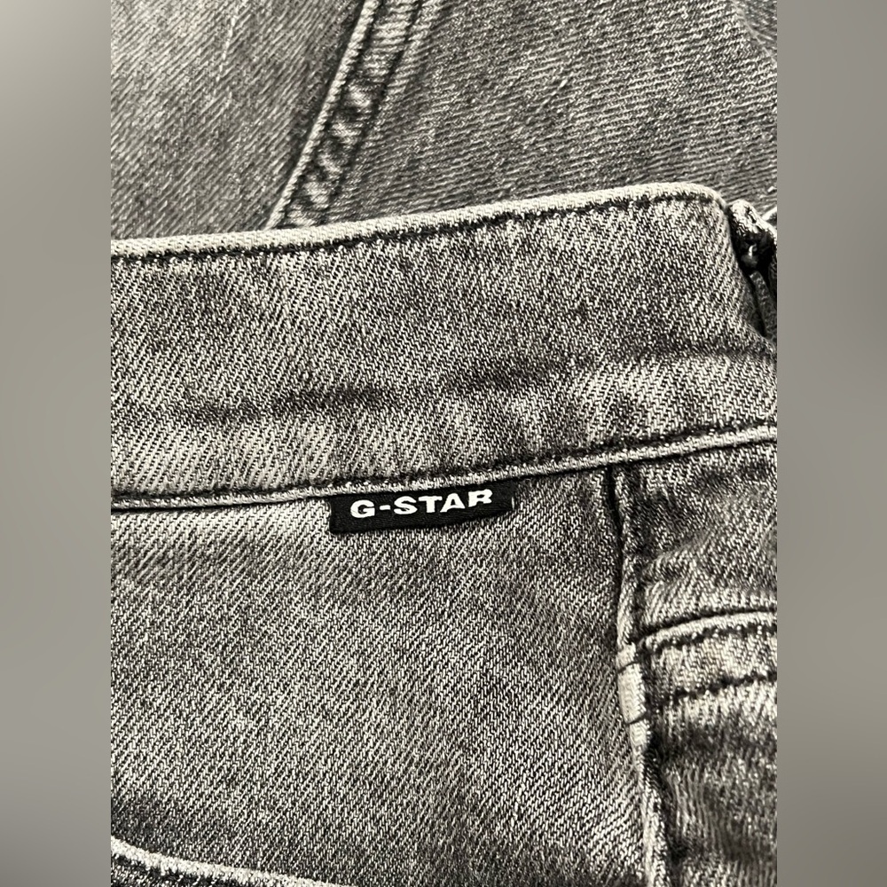 G-STAR Raw Shorts Womens Tedie Ultra High Rise Denim Faded Carbon Size 29 - Picture 14 of 16